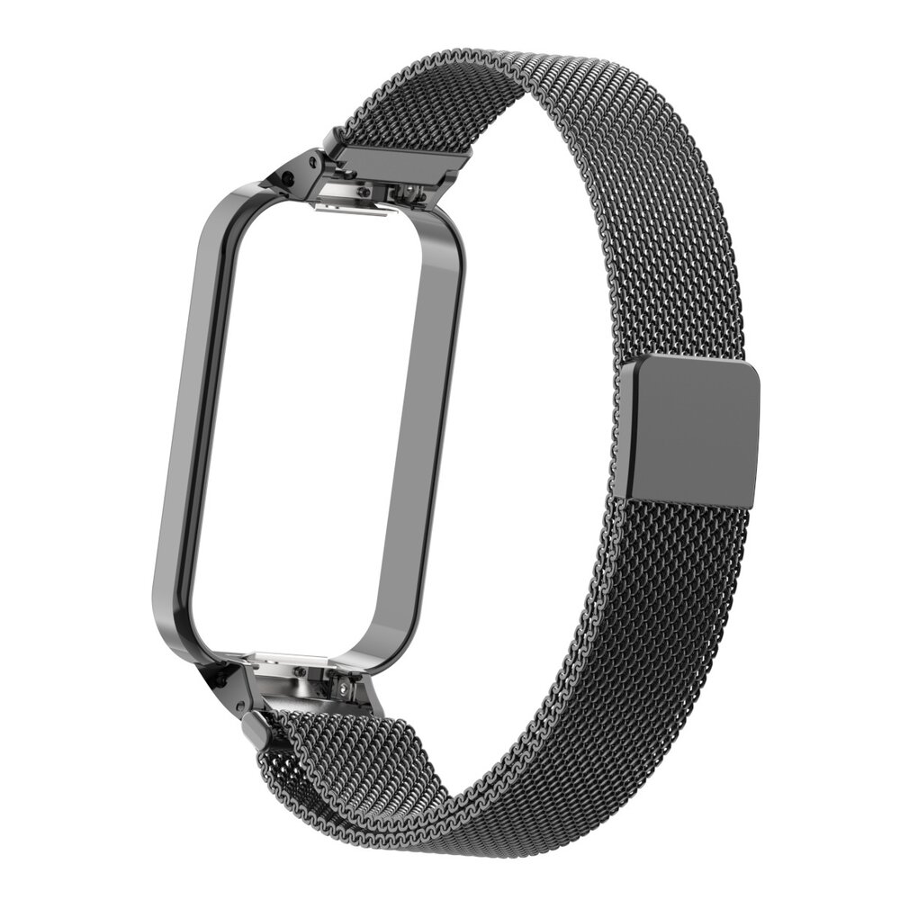 Strap-it Strap-it Bracelet milanais Xiaomi Smart Band 8 Active (noir)