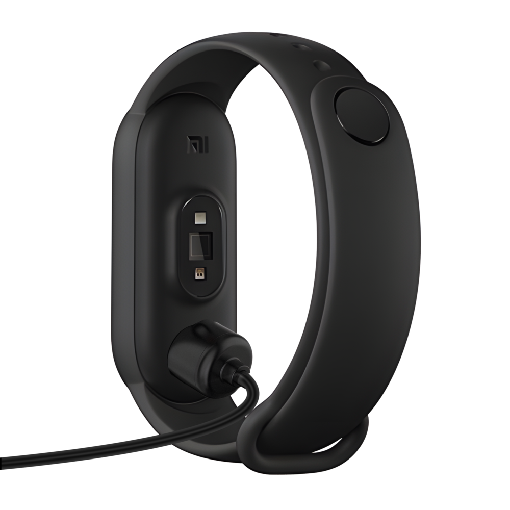 Bandz Bandz Chargeur USB-A magnétique Xiaomi Mi Band 5 / 6 / 7 (noir) - 100cm
