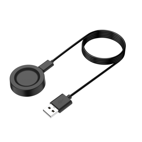 Bandz Bandz Chargeur USB-A Huawei Watch GT 2 Pro / GT 3 / GT 4 / Watch 3 (Pro) (noir) - 100cm