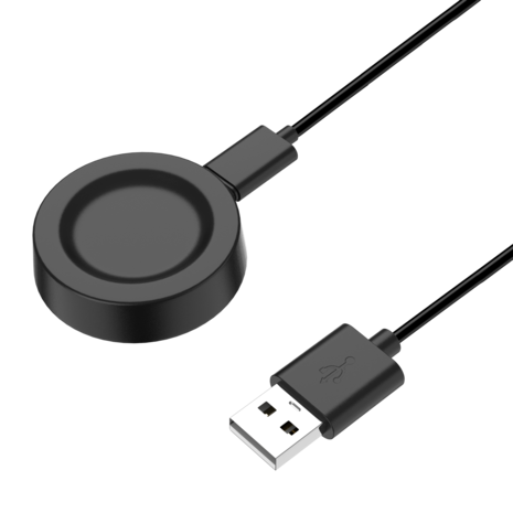 Bandz Bandz Chargeur USB-A Huawei Watch GT 2 Pro / GT 3 / GT 4 / Watch 3 (Pro) (noir) - 100cm