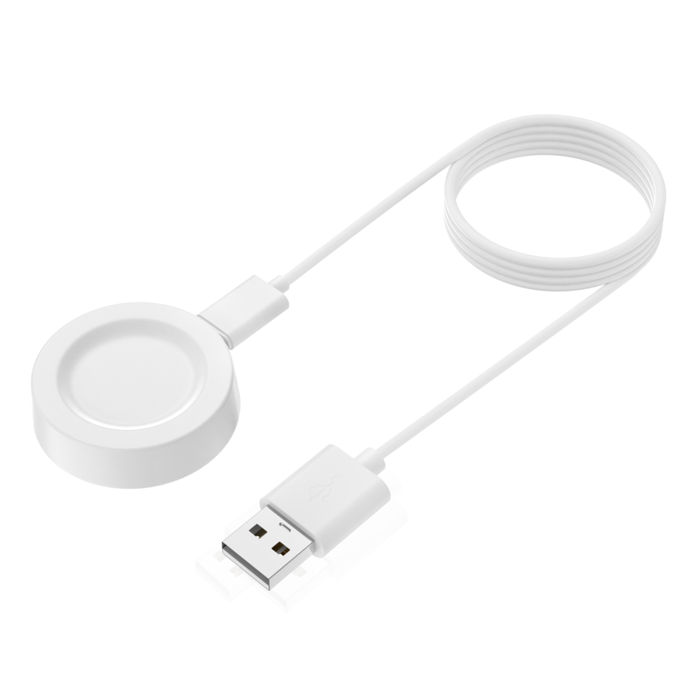 Bandz Bandz Chargeur USB-A Huawei Watch GT 2 Pro / GT 3 / GT 4 / Watch 3 (Pro) (blanc) - 100cm