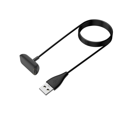 Bandz Bandz Chargeur USB-A Fitbit Charge 5 / Charge 6 / Luxe (noir) - 50cm