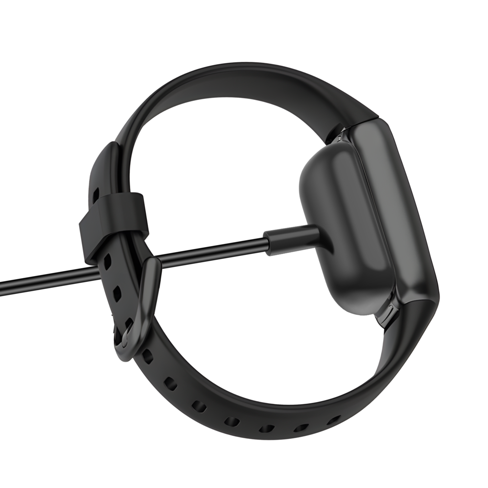 Bandz Bandz Chargeur USB-A Fitbit Charge 5 / Charge 6 / Luxe (noir) - 50cm