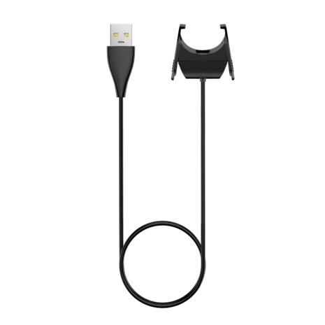 Bandz Bandz Chargeur USB-A Fitbit Charge 4 USB-A (noir) -100cm