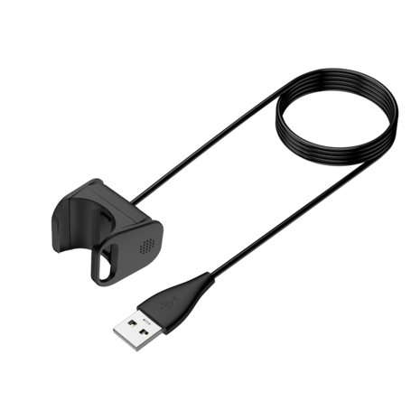 Bandz Bandz Chargeur USB-A Fitbit Charge 4 USB-A (noir) -100cm