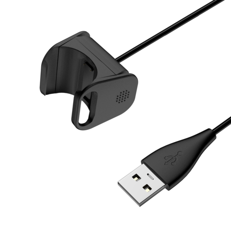 Bandz Bandz Chargeur USB-A Fitbit Charge 4 USB-A (noir) -100cm