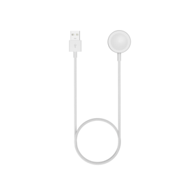 Bandz Chargeur aluminium USB-A Apple Watch (blanc) - 100cm