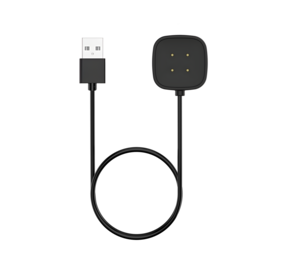 Bandz Chargeur USB-A Fitbit Sense / Sense 2 (noir) - 30cm