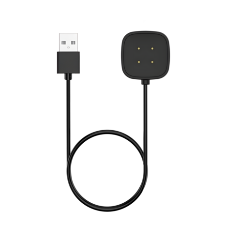 Bandz Bandz Chargeur USB-A Fitbit Sense / Sense 2 (noir) - 30cm