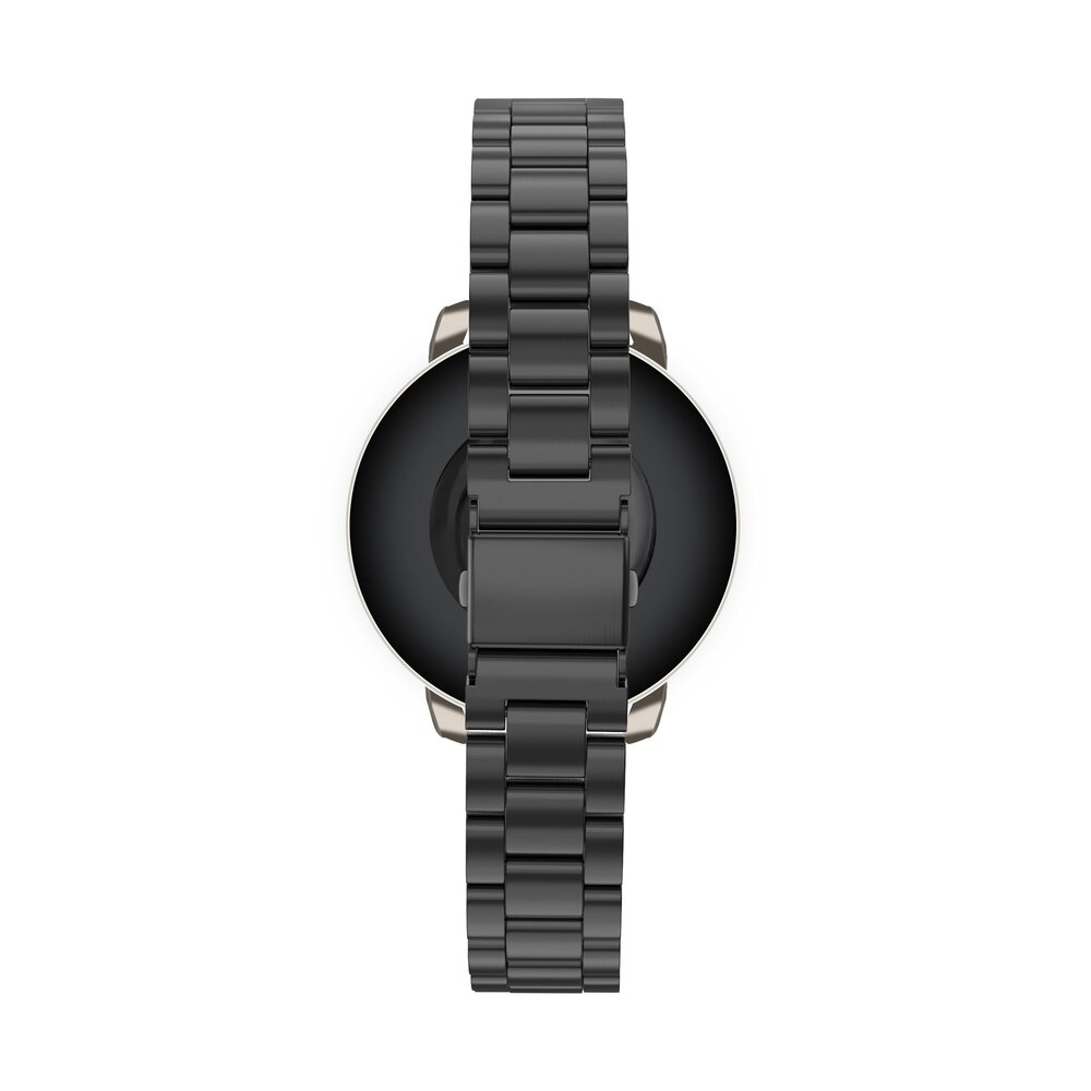 Bandz Bandz Bracelet acier 'Classic' Garmin Lily 2 (noir)