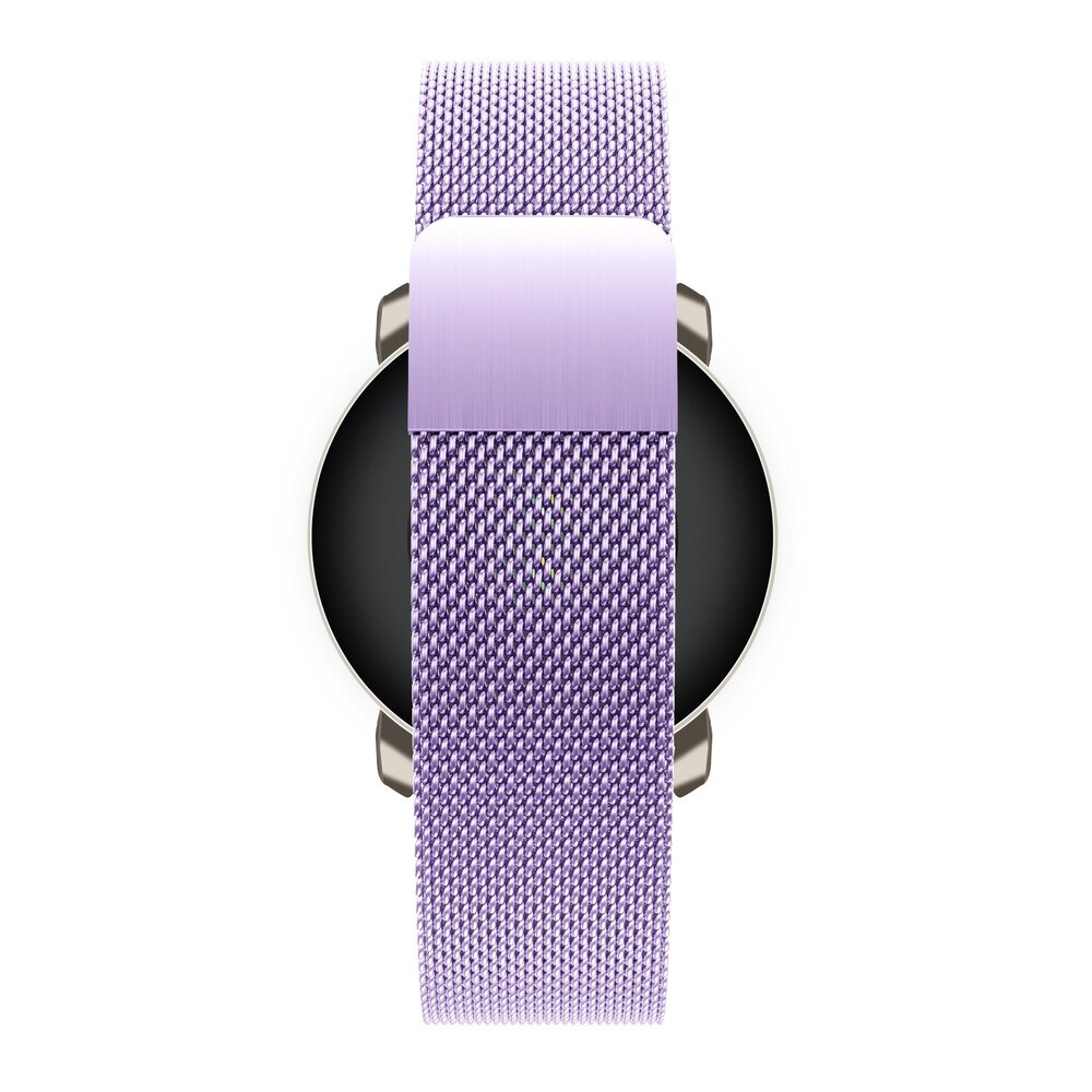 Bandz Bandz Bracelet Milanais loop Garmin Lily 2 (violet clair)