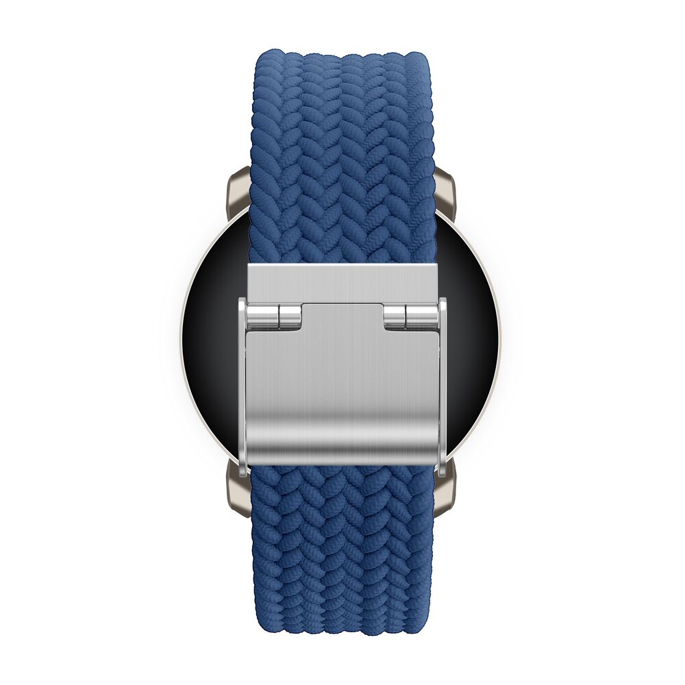 Bandz Bandz Bracelet nylon tressé Garmin Lily 2 (bleu)