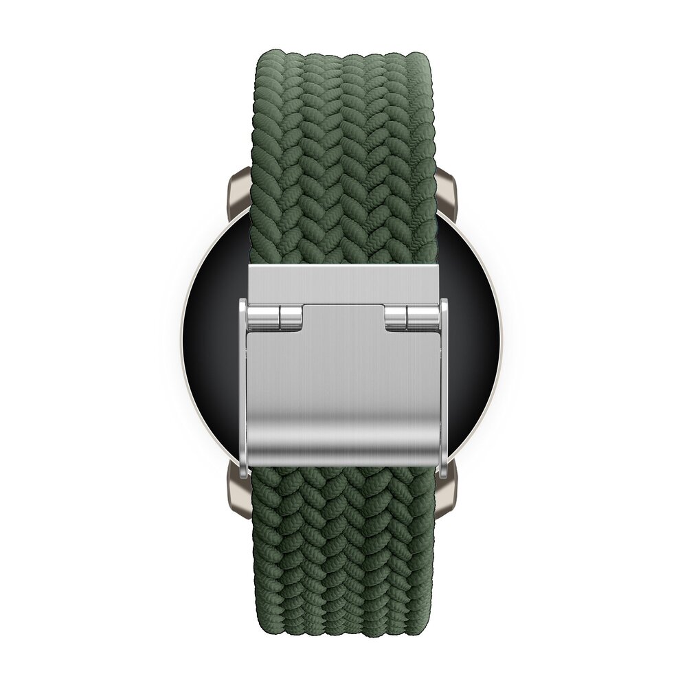 Bandz Bandz Bracelet nylon tressé Garmin Lily 2 (vert)