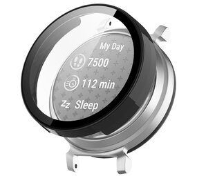 Strap-it Coque rigide avec verre Garmin LIly 2 (noir)