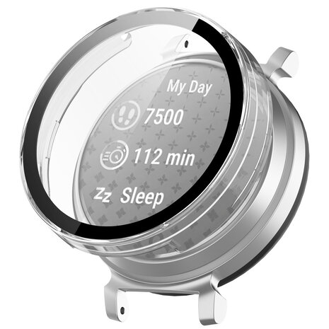 Strap-it Strap-it Coque rigide avec verre Garmin LIly 2 (transparent)