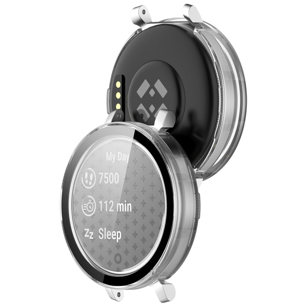 Strap-it Strap-it Coque rigide avec verre Garmin LIly 2 (transparent)