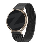 Bandz Bandz Bracelet Milanais loop Garmin Lily 2 (noir)