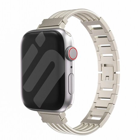 Strap-it Strap-it Apple Watch bracelet (lumière stellaire) Strap-it Strap-it Apple Watch bracelet (lumière stellaire)