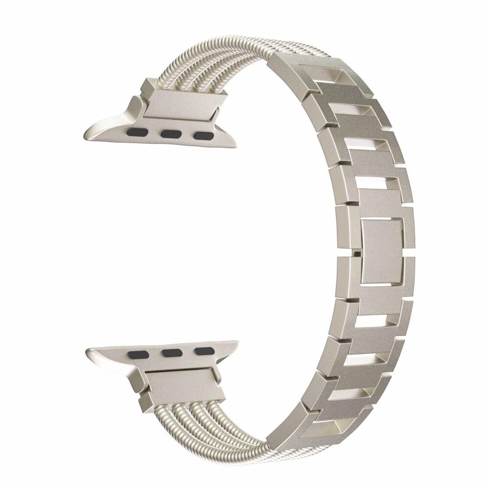 Strap-it Strap-it Apple Watch bracelet (lumière stellaire) Strap-it Strap-it Apple Watch bracelet (lumière stellaire)