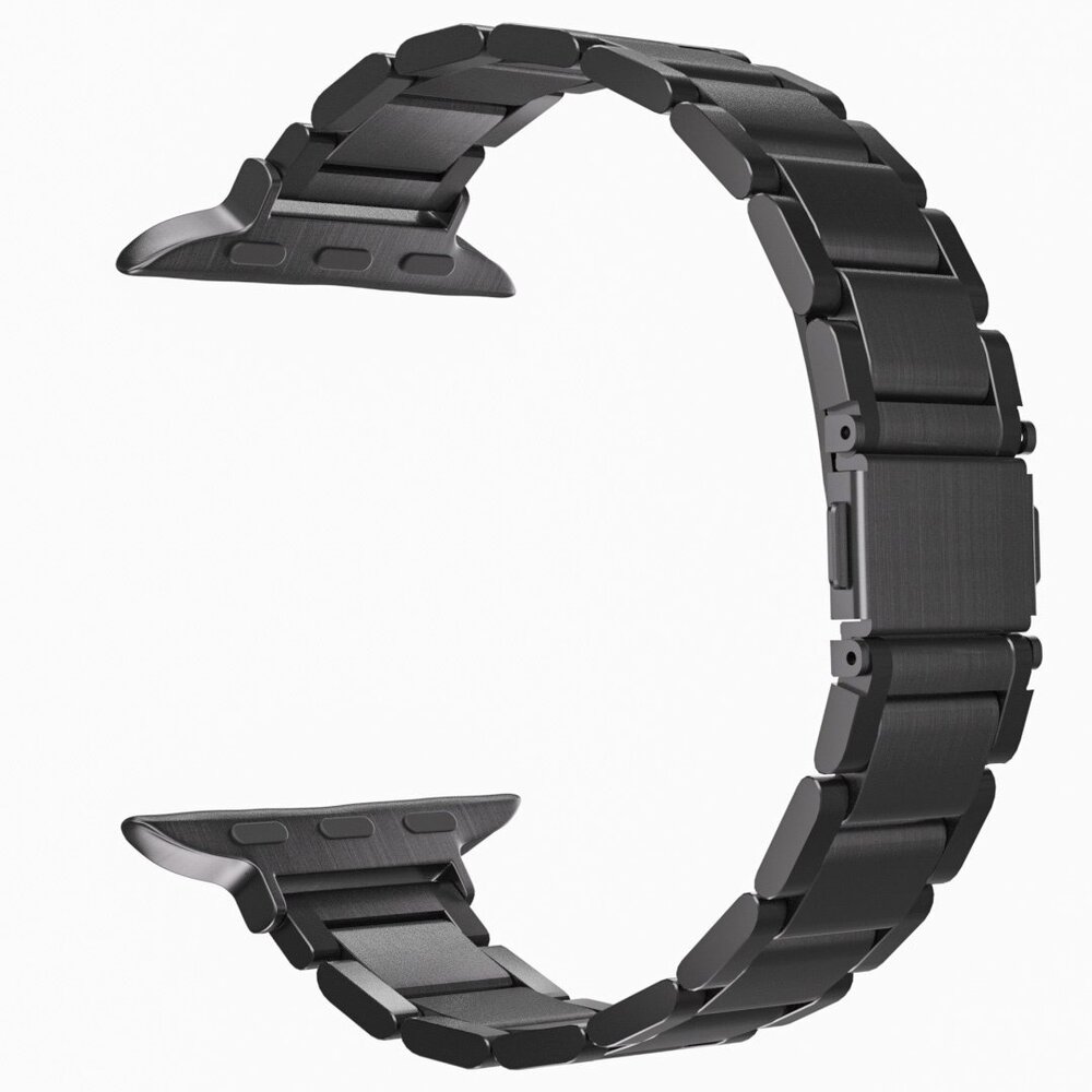 Strap-it Strap-it Bracelet méttalique fin de luxe Apple Watch (noir) Strap-it Strap-it Bracelet méttalique fin de luxe Apple Watch (noir)