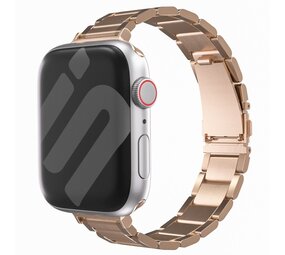 Strap-it Bracelet méttalique fin de luxe Apple Watch (or rose)