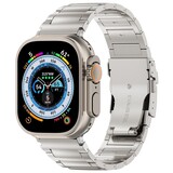 Strap-it Bracelet titane H-Type Apple Watch (argent)
