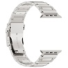 Strap-it Strap-it Bracelet titane H-Type Apple Watch (argent) Strap-it Strap-it Bracelet titane H-Type Apple Watch (argent)