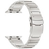 Strap-it Strap-it Bracelet titane H-Type Apple Watch (argent) Strap-it Strap-it Bracelet titane H-Type Apple Watch (argent)