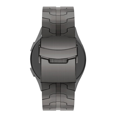 Bandz Bandz Bracelet acier Iron Samsung Galaxy Watch 4 - 40mm (graphite) Bandz Bandz Bracelet acier Iron Samsung Galaxy Watch 4 - 40mm (graphite)