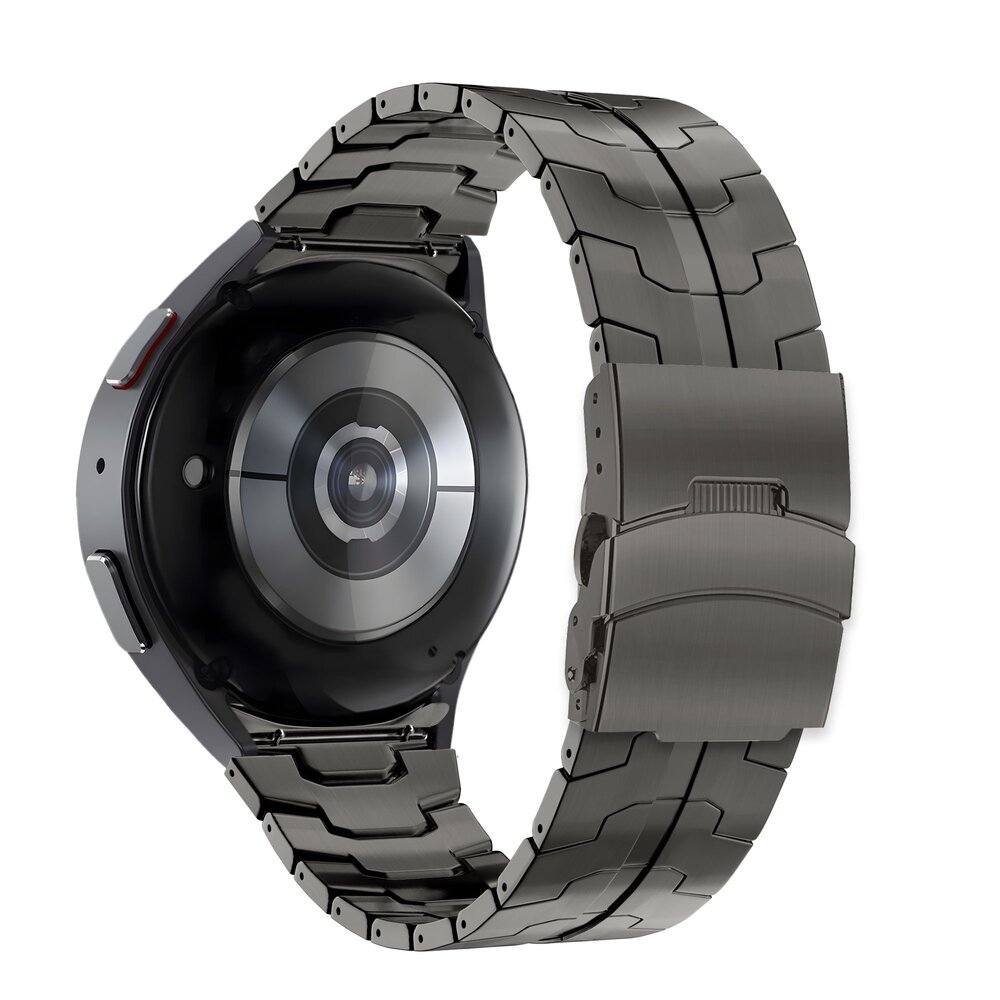 Bandz Bandz Bracelet acier Iron Samsung Galaxy Watch 6 - 44mm (graphite) Bandz Bandz Bracelet acier Iron Samsung Galaxy Watch 6 - 44mm (graphite)