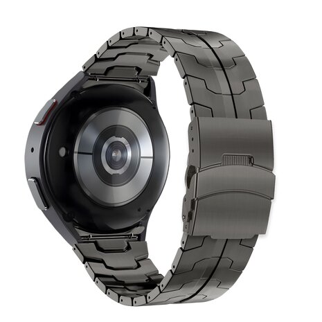 Bandz Bandz Bracelet acier Iron Samsung Galaxy Watch 6 - 44mm (graphite) Bandz Bandz Bracelet acier Iron Samsung Galaxy Watch 6 - 44mm (graphite)