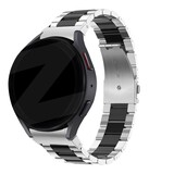 Bandz Bandz Bracelet acier 'Classic' Samsung Galaxy Watch 6 40mm (argent/noir)