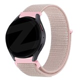 Bandz Bandz Bracelet nylon loop Samsung Galaxy Watch 4 40mm (or rose)