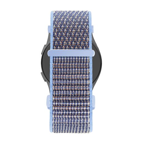 Bandz Bandz Bracelet nylon loop Samsung Galaxy Watch 5 40mm (azure bleu)