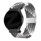 Bandz Bandz Bracelet nylon tressé Samsung Galaxy Watch 6 40mm (noir melange)