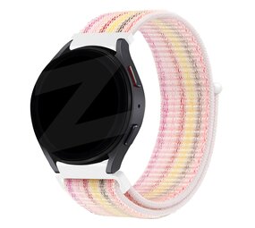 Bandz Bandz Bracelet nylon loop Samsung Galaxy Watch 6 Classic 43mm (coloré)