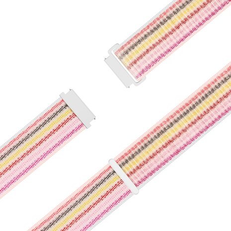 Bandz Bandz Bracelet nylon loop Samsung Galaxy Watch 6 Classic 43mm (coloré)