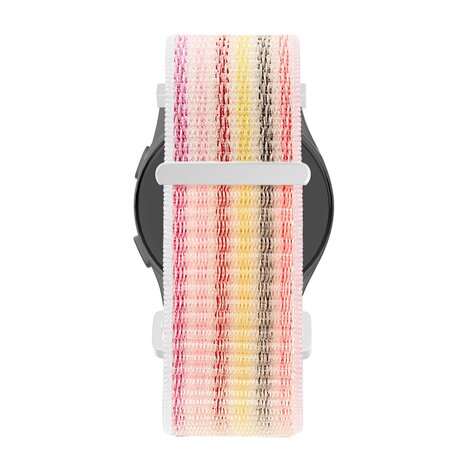 Bandz Bandz Bracelet nylon loop Samsung Galaxy Watch 6 Classic 47mm (coloré)