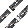 Bandz Bandz Bracelet nylon tressé Polar Ignite 3 (noir melange) Bandz Bandz Bracelet nylon tressé Polar Ignite 3 (noir melange)