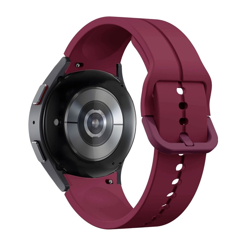 Bandz Bandz Bracelet silicone 'Extreme' Samsung Galaxy Watch 4 Classic 42mm (vin rouge)