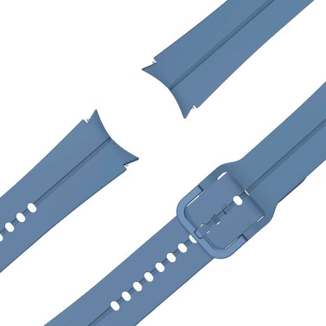 Bandz Bandz Bracelet silicone 'Extreme' Samsung Galaxy Watch 6 Classic 47mm (grisbleu)