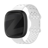 Bandz Bandz Bracelet sport 'Sport Air' Fitbit Versa 3' (blanc)