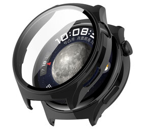 Strap-it Coque rigide avec verre Huawei Watch 4 (noir)