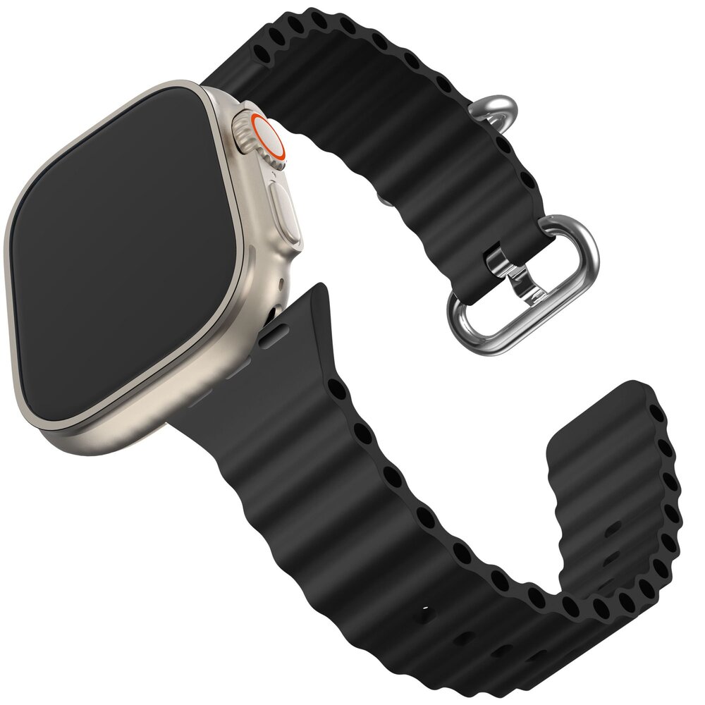 Bandz Bandz Bracelet Océan Apple Watch (noir)