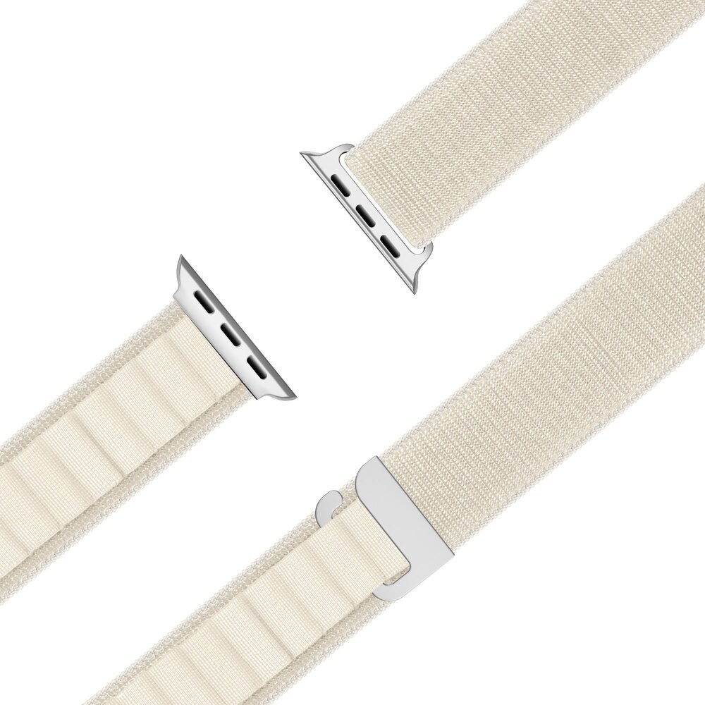 Bandz Bandz Bracelet Alpine Apple Watch (lumière stellaire)