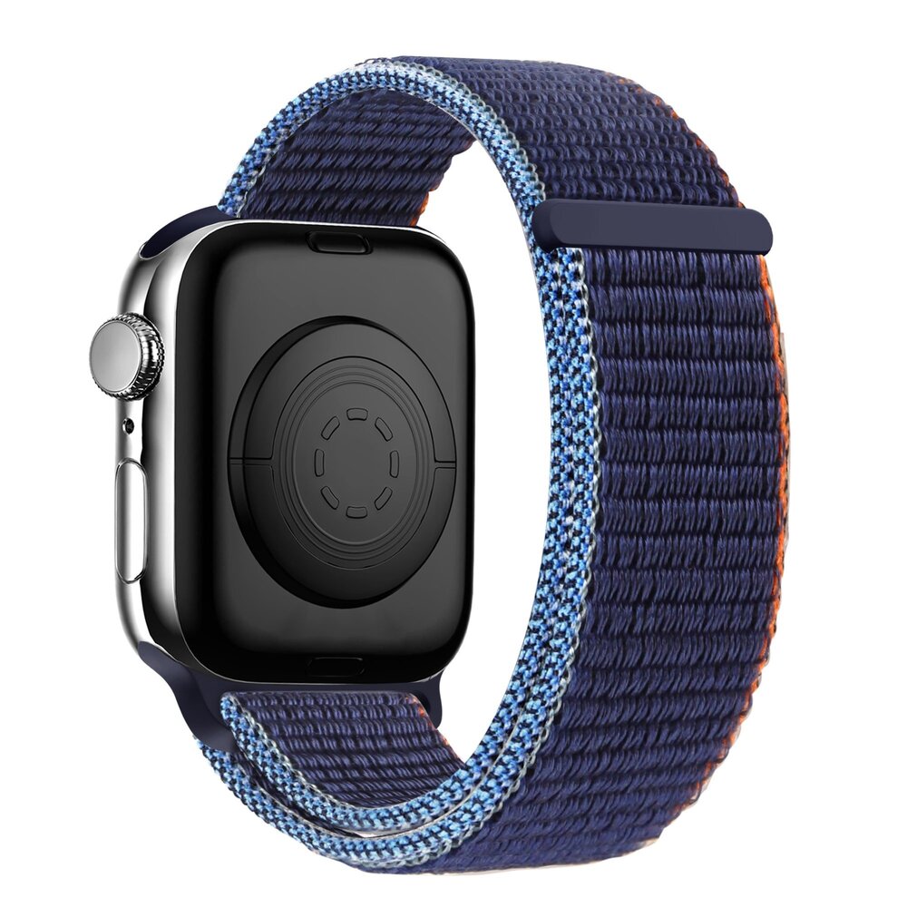 Bandz Bandz Bracelet nylon 'Classic' Apple Watch (bleu foncé melange)