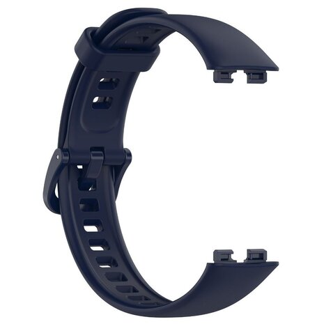 Strap-it Strap-it Bracelet silicone Huawei Band 9 (bleu foncé)