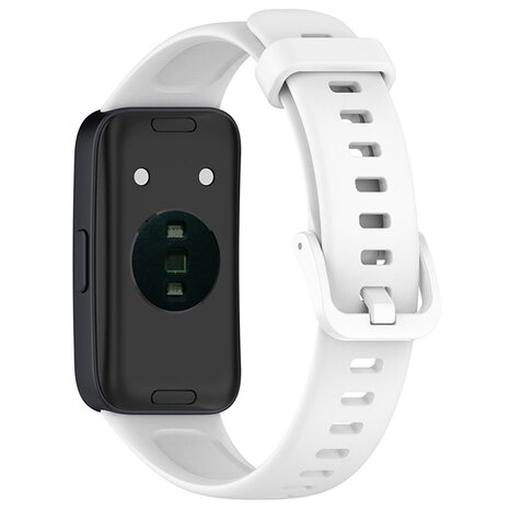 Strap-it Strap-it Bracelet silicone Huawei Band 9 (blanc)
