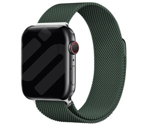Strap-it Bracelet Milanais Apple Watch (vert foncé)