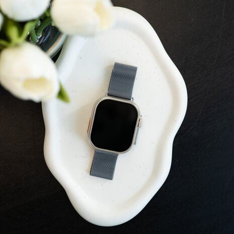 Strap-it Strap-it Bracelet Milanais Apple Watch (gris sidéral)